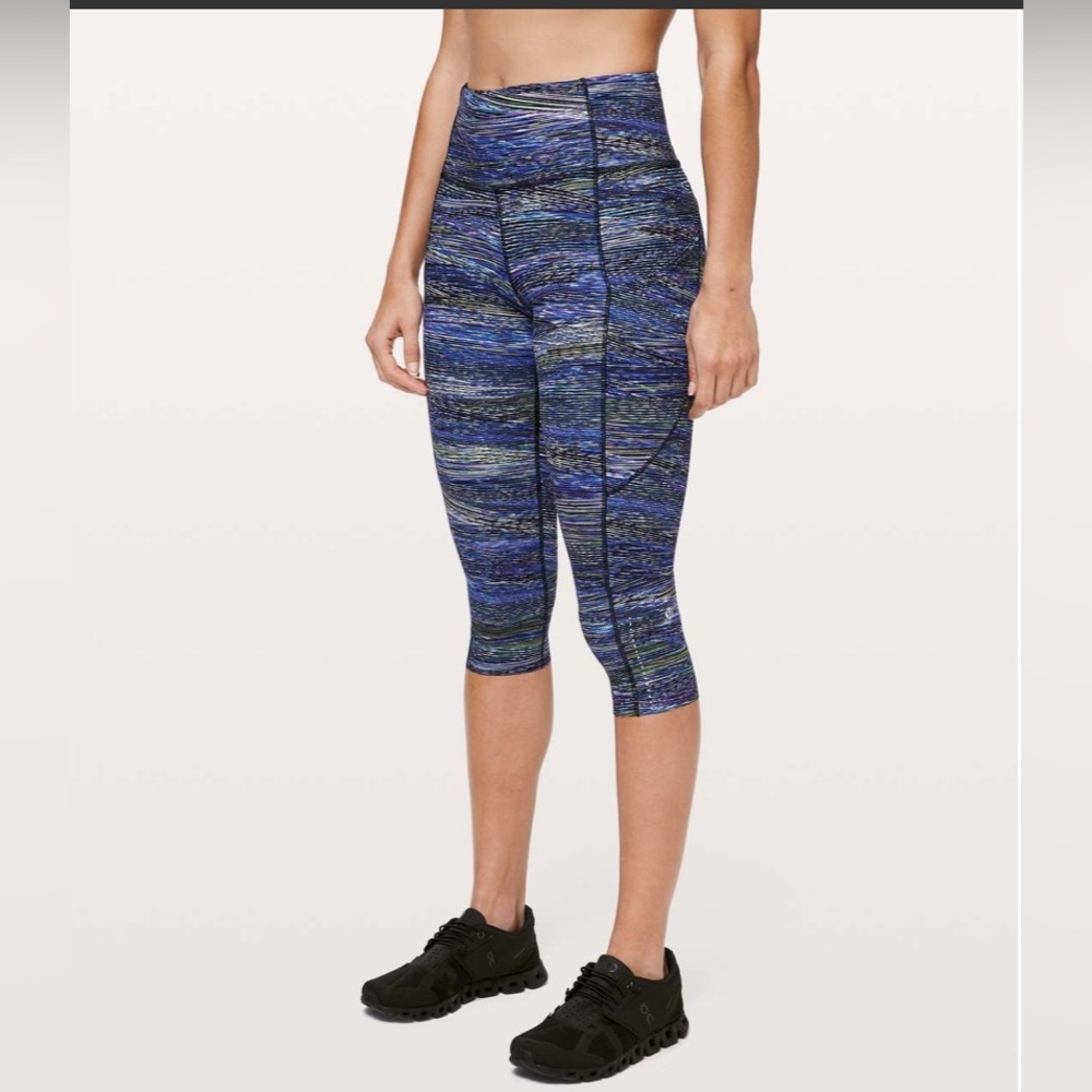 Lululemon Fast and Free Crop II 19" Nulux Leggings Size 6